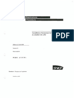 Condition D'armement Et de Tracé Pour La Crétion de LRS