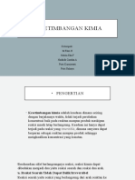 Kesetimbangan Kimia