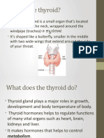 What is the thyroid gland and how does it affect your body
