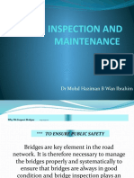Bridge Inspection and Maintenance: DR Mohd Haziman B Wan Ibrahim