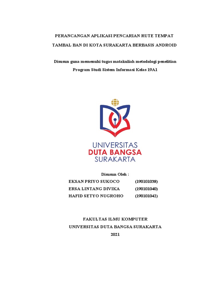 Proposal Penelitian KELOMPOK 6 SI19A1 | PDF