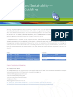 Life Cycle Based Sustainability Standards Guidelines