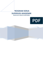 PROGRAM KERJA Supervisi Akademik