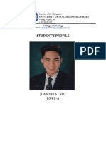 Dela Cruz Juan Student Profile