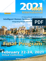 International International: Final Program Final Program