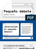 Gris Azul y Negro Digitalismo Juego de Pequeño Debate Grupal Presentación Divertida