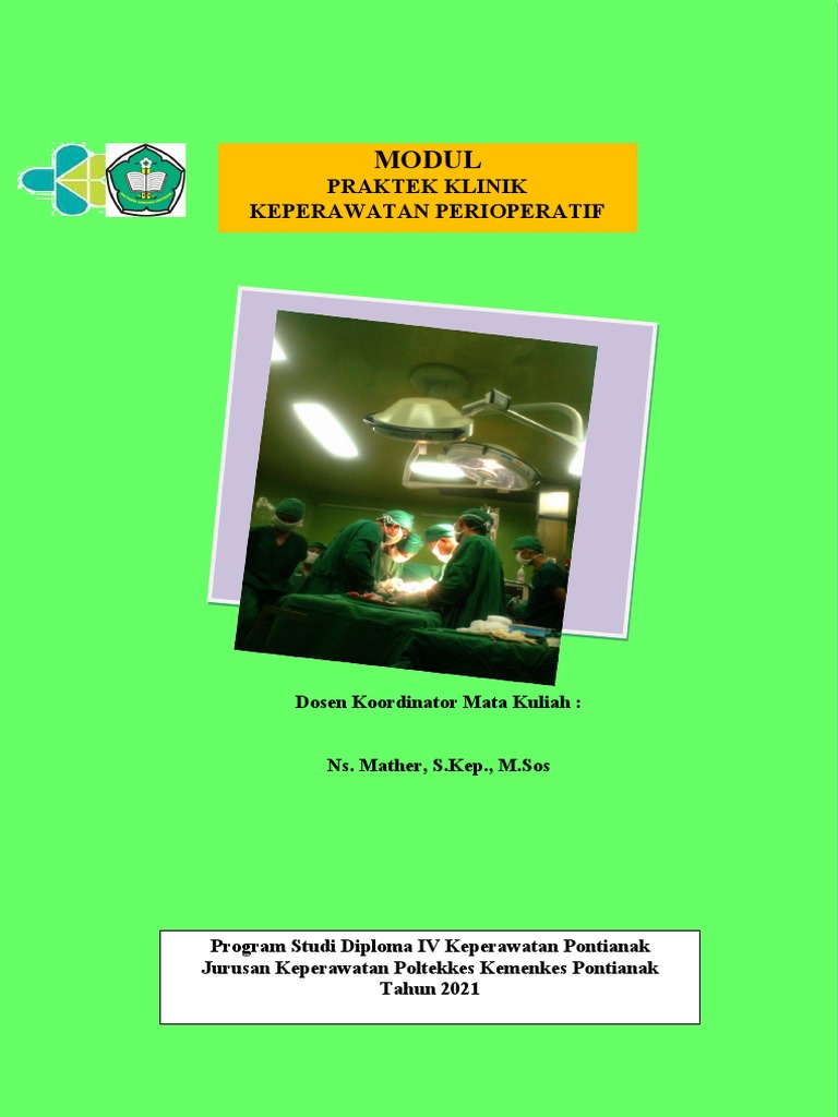 Praktek Klinik Keperawatan Perioperatif | PDF | Sains & Matematika