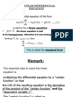 X G y X A DX Dy X A: A First-Order Differential Equation of The Form