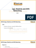 AWS Storage, Elasticity and AWS Networking: Unit-4