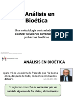 Metodo de Analisis en Bioetica