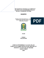 Konsep Sabar Dalam Surat Al-Kahfi Dan Implikasinya Dalam Pendidikan Islam (Kajian Tafsir Ibnu Katsir)