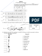 4th Summative Test in Music 5 Modules 6-8