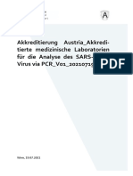 Akkreditierung Austria_Akkreditierte medizinische Laboratorien für die Analyse des SARS-CoV-2 Virus via PCR_V01_20210719
