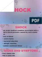 Types, Causes, Symptoms and Treatment of Shock