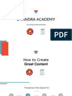 Dyandra Academy - 2 - Create Great Content (Photo & Design Graphic)