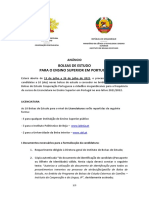 Edital Bolsas de Estudo para Portugal 2021 2022 r16.07.2021