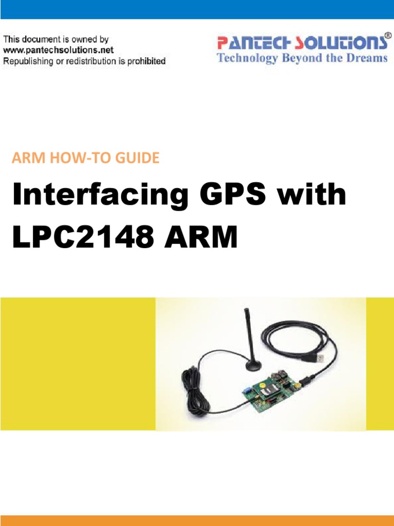 GPS Interfacing with LPC2148 Guide | PDF | Global Positioning System ...