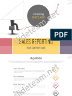 Sales Reporting PowerPoint Presentation PPT Sample