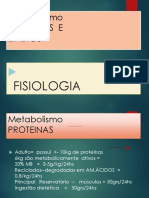 Aula Metabolismo Das Proteinas e Lipidios__profa. Bernardete