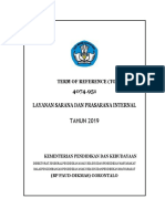 KAK 04 4074.951 Layanan Sarana Prasarana Internal 2019