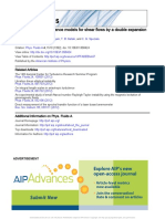 Development of Turbulence Models For Shear Flows by A Double Expansion Technique