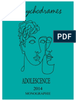 Les psychodrames. Monographie de la revue Adolescence-2014
