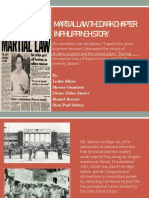 Martial Law, The Dark Chapter in Philippine History