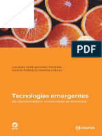 Tecnologias emergentes de concentração e conservação de alimentos