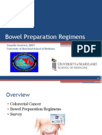 Bowel Preparation Regimens: Danielle Goodrich, MSIV University of Maryland School of Medicine