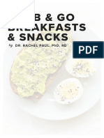 Grab & Go Breakfasts & Snacks: Dr. Rachel Paul, PHD, RD