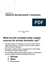 Module 3 - Water Supply Sources