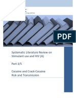 3 Stim HIV Syst Lit Rev Part 3 Cocaine and Crack-Cocaine