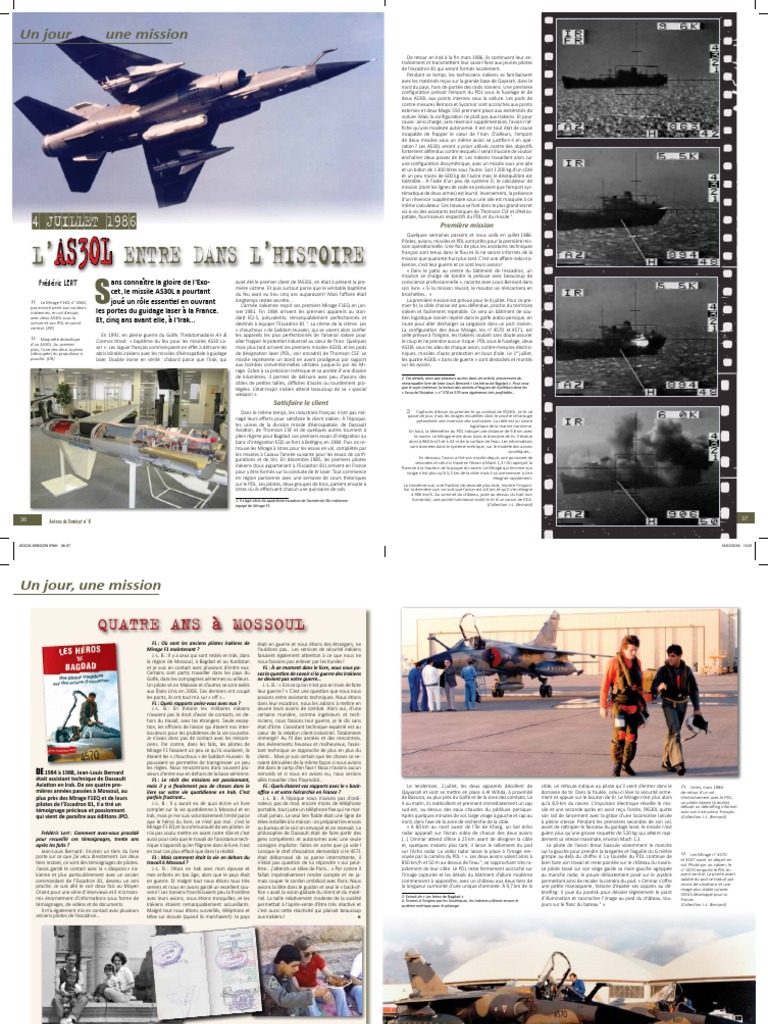 L'AS30L : Baptême du feu en Irak | PDF | Irak | Aile