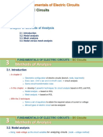 DC Circuits: Fundamentals of Electric Circuits