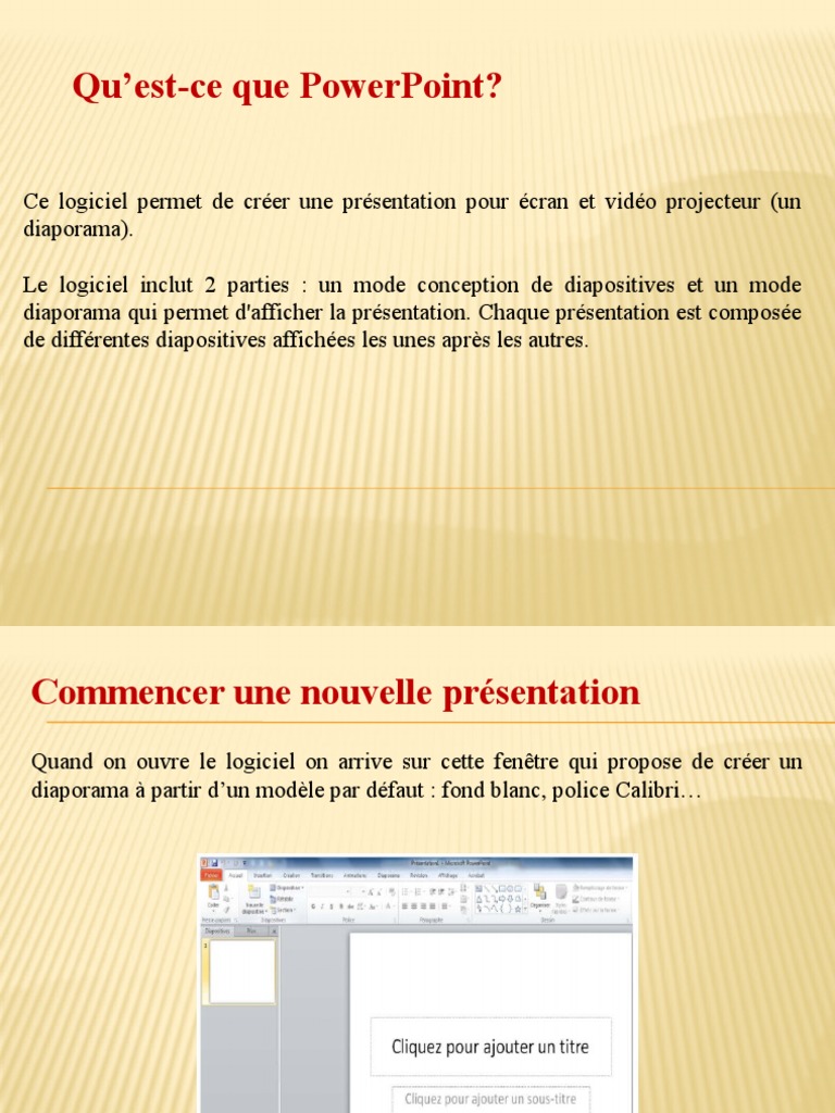 Cours pdf microsoft powerpoint