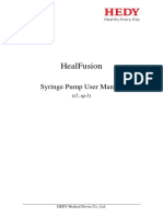 1.HealFusion Syringe Pump User Manualv1.0