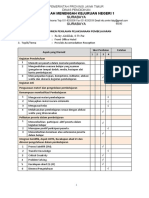 Instrumen Penilaian Pelaksanaan Pembelajaran