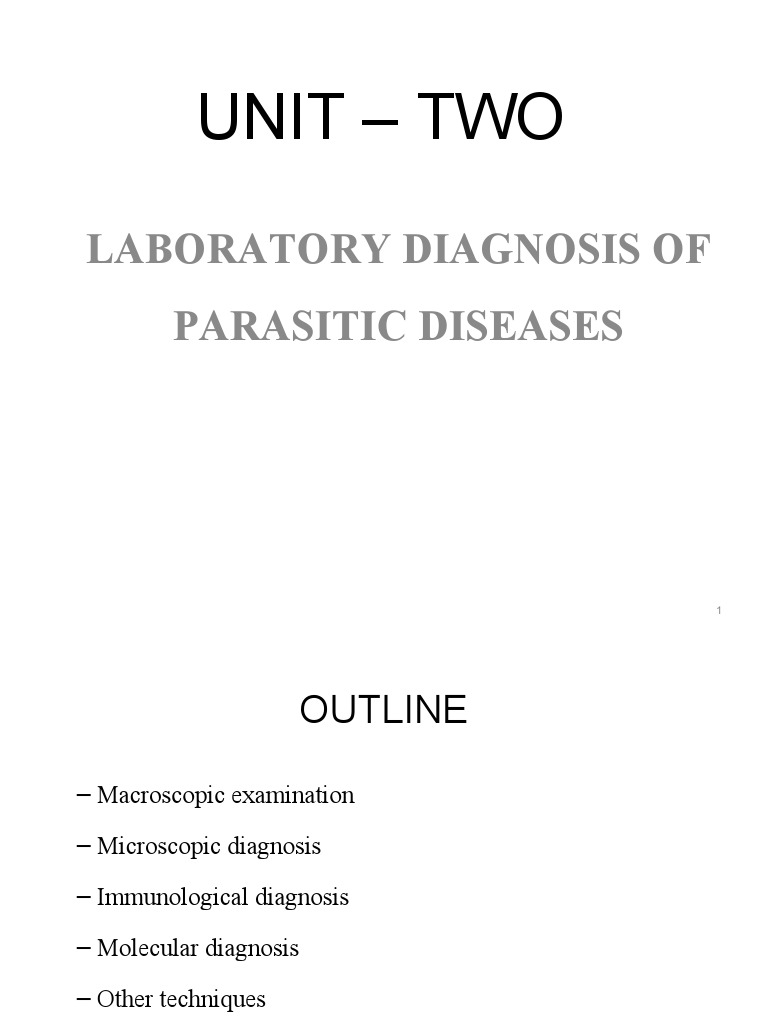 Laboratory Diagnosis of Parasites | PDF | Human Feces | Feces