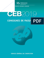 Evaluation Certificative - CEB 2019 - Consignes de Passation Et de Correction (Ressource 15483)