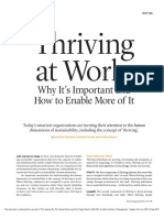 Thriving at Work Why Its Important and How To Enable More of It