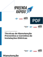 Manutenção elétrica preventiva x corretiva