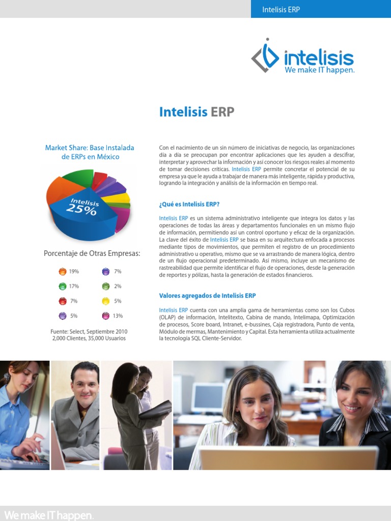 Intelisis ERP | PDF | Planificación de recursos empresariales | Informática