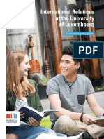 International Relations at the University of Luxembourg