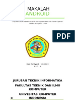Download Makalah Android Tugas Sistem Operasi by Rizki SN55060328 doc pdf