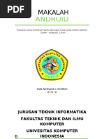 Download Makalah Android Tugas Sistem Operasi by Rizki SN55060328 doc pdf