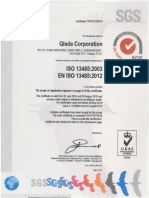 ISO13485 Cerification (Qisda)
