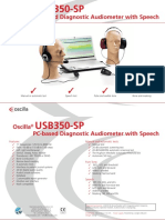 Oscilla PC-based Diagnostic Audiometer With Speech