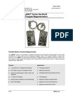 Series Handheld Fluxgate Magnetometers: MEDA, Inc