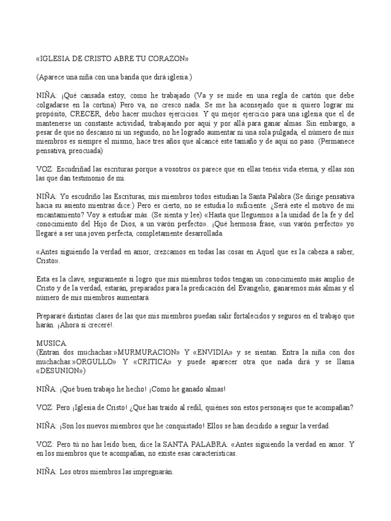 Crecimiento de la Iglesia en Cristo | PDF | Cristo (título) | Amor