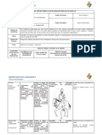 Planificación semanal de proyecto de resolución de conflictos